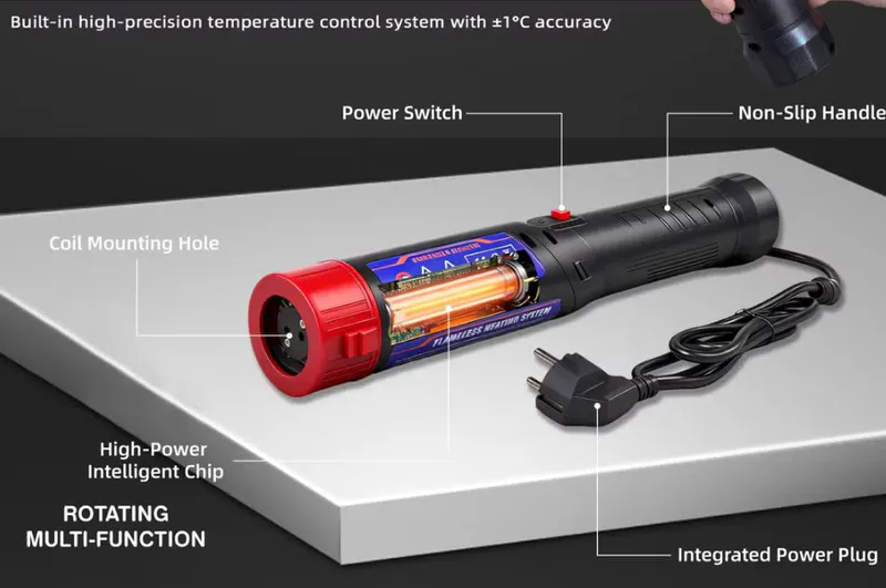 INDUCT TECH 1700R – Roterbar induksjonsvarmer 1700W